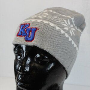 Headmaster Campus Wear Kansas Jayhawks Knit Beanie Adult One Size Fits Most